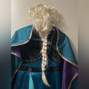 Disney Frozen Elsa Costume Dress-used -size 11/12